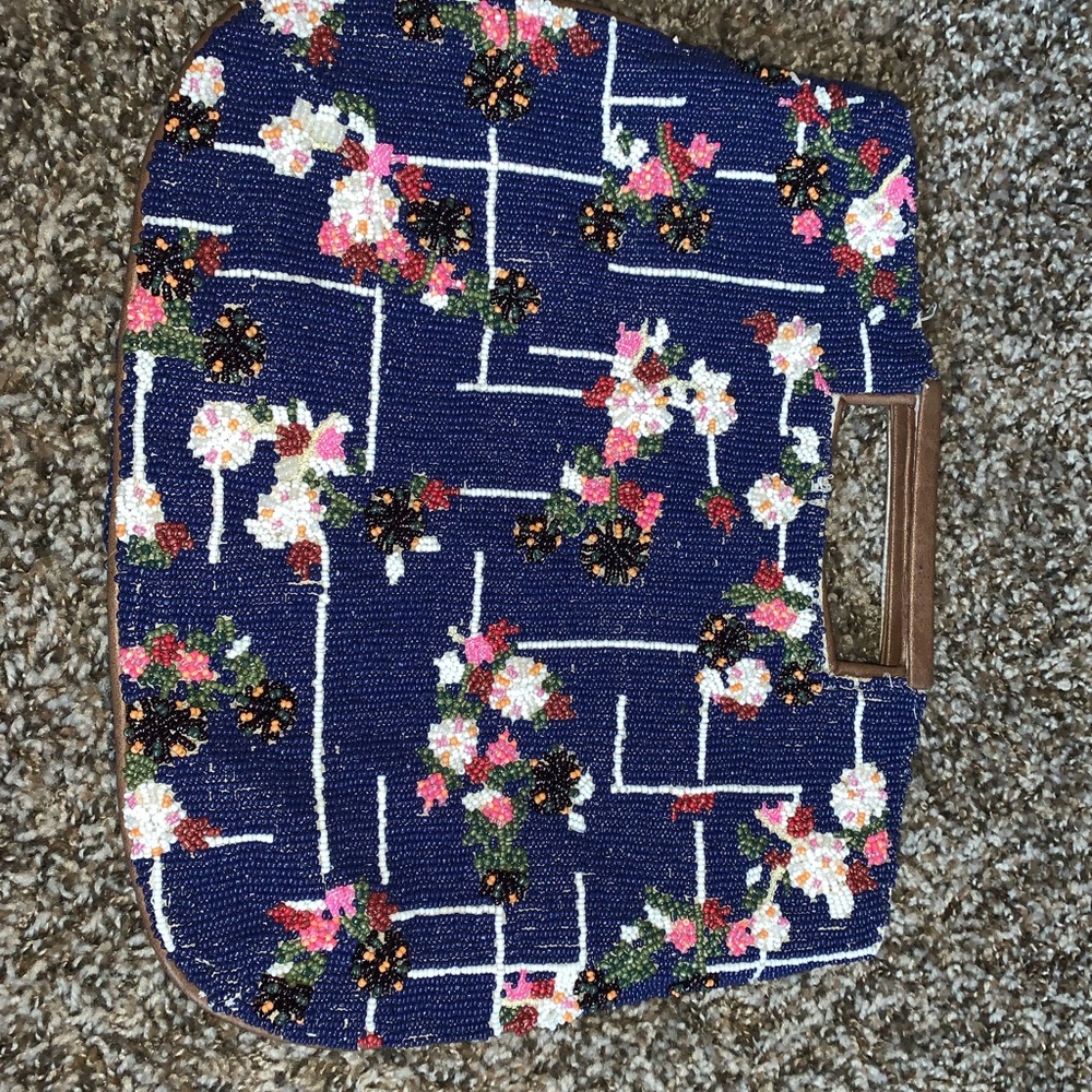 Anthropologie beaded purse